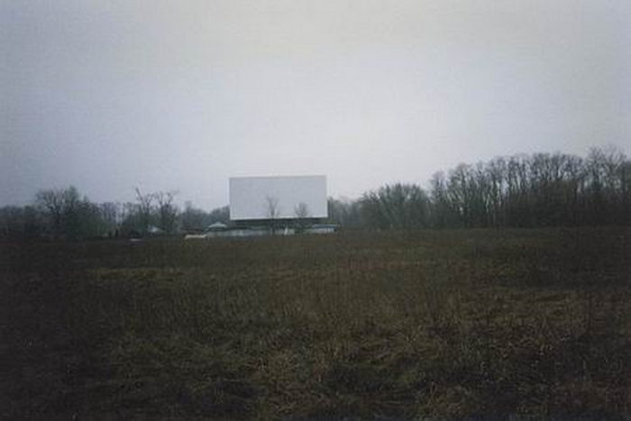 Lakes Drive-In Theatre - From Rear Of Lot (newer photo)